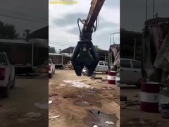 두 실린더 강력한 스랙 스틸 셰어 머신 hardox 450